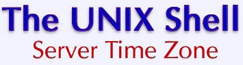 VPS v2: The UNIX Shell: Server Time Zone